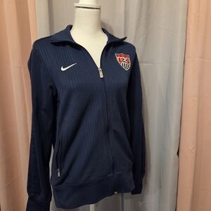 Nike Blue USA Soccer Track Jacket